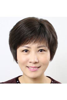 FESHFEN真發(fā)短發(fā)女士中老年假發(fā)真人發(fā)老人直發(fā)手織頂心整頂頭套